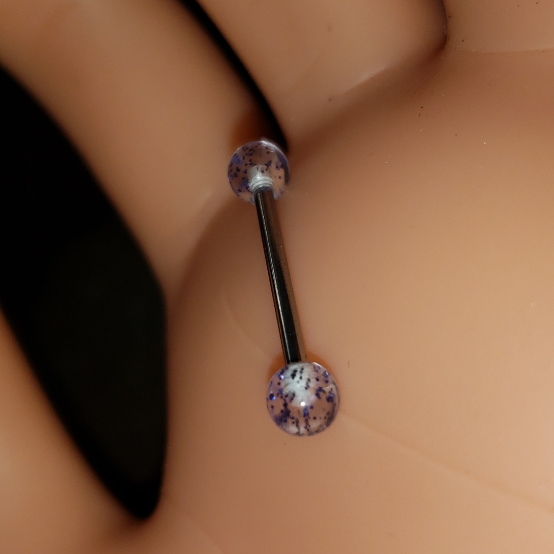 Brand New 14g Barbell Tongue Ring